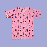 Ice Popsicles Kids Shorts Coord Set (Unisex) - Shorts with Single Side Packet