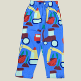 JCB Print Kids Coords (Unisex) - Half Sleeve T-Shirt and Full Pant