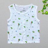 Muslin Button Jabla - Kite