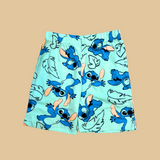 Lilo Print Kids Sleeveless T-Shirt Shorts Set (Unisex)