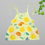 Muslin Knot Frock - Lime