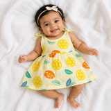 Muslin Knot Frock - Lime (Preorder Dispatch from 2-7-26)