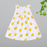 Muslin Zip Frock - Little Ducks