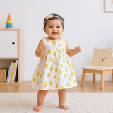 Muslin Zip Frock - Little Ducks
