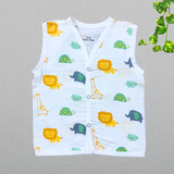 Muslin Button Jabla - Little Friends