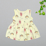 Muslin Button Frock - Little Rainbow