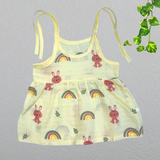 Muslin Knot Frock - Little Rainbow