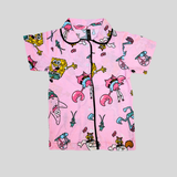 Marvel Comics Kids Night Suit - Half Sleeve Shirt and Full Pant