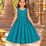 Mayuri Cotton Silk Frock - Sumathi