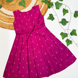 Mayuri Raw Silk Frock - Rani (Preorder - Dispatch from 9-9-26)
