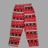 Merry Christmas Print Kids Coord Set (Unisex) - Full Sleeve T-Shirt and Full Pant