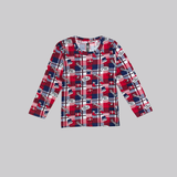 Merry Xmas Full Sleeve Kids Coord Set (Unisex) - Full Sleeve T-Shirt and Full Pant