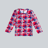 Merry Xmas Full Sleeve Kids Coord Set (Unisex) - Full Sleeve T-Shirt and Full Pant