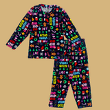 Merry Vibes Kids Coord Set (Unisex) - Full Sleeve T-Shirt and Full Pant