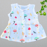 Muslin Button Frock - Mushroom