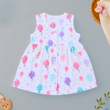 Muslin Button Frock - Balloons