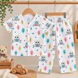 Muslin Half Sleeve Pant Coords - MiniMee (Preorder - Dispatch Starts from 18-10-26)