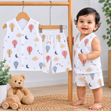 Muslin Shorts Coords - Parachute (Preorder - Dispatch from 21-9-26)