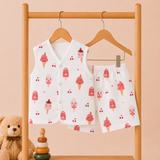 Muslin Shorts Coords - Icecream (Preorder - Dispatch from 21-7-26)