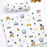 Muslin Swaddle – Car (Preorder - Dispatch from 3-9-26)
