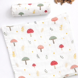 Muslin Swaddle – Mushroom
