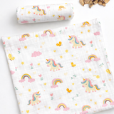 Muslin Swaddle – Unicorn (Dispatch from 4-3-26)
