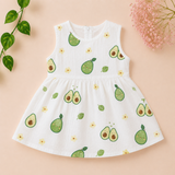 Muslin Zip Frock - Avocado (Preorder - Dispatch from 30-7-26)