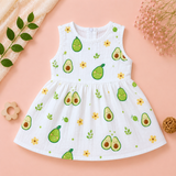 Muslin Zip Frock - Avocado (Preorder - Dispatch from 3-8-26)