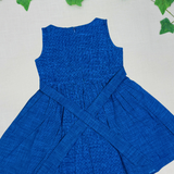 Neela Chandrika HandLoom Cotton Frock | Sleeveless Frock with Soft Lining