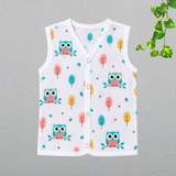 Muslin Button Jabla - Owl
