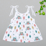 Muslin Knot Frock - Owl