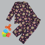 Popcorn Full Sleeve Kids Co-ord Set (Unisex) - Pant with Single Side Packet