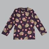 Popcorn Full Sleeve Kids Co-ord Set (Unisex) - Pant with Single Side Packet