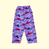 Sea Whale Full Sleeve Kids Co-ord Set (Unisex) - Pant with Single Side Packet