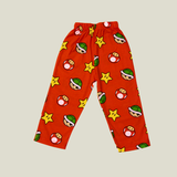 Super Mario Print Kids Coords (Unisex) - Half Sleeve T-Shirt and Full Pant