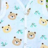 Muslin Button Jabla - Teddy