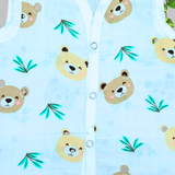 Muslin Button Jabla - Teddy