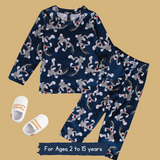 Tom Full Sleeve Kids Co-ord Set (Unisex) - Pant with Single Side Packet