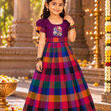 Varnam Madras Checks - Magenta (Preorder - Dispatch Starts from 23-10-26)
