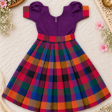 Varnam Madras Checks - Magenta (Preorder - Dispatch Starts from 23-10-26)