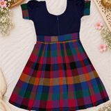 Varnam Madras Checks - Navy (Preorder - Dispatch Starts from 26-10-26)