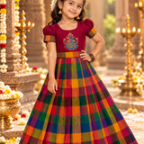 Varnam Madras Checks - Red (Preorder - Dispatch Starts from 26-10-26)
