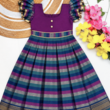 Varnam Mangalagiri Long Frock - Magenta (Preorder - Dispatch starts from 9-10-26)