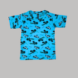 Wroom Vehicels Kids Shorts Coord Set (Unisex) - Shorts with Single Side Packet