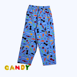 Blue Candies Full Sleeve Kids Co-ord Set (Unisex) - Pant with Single Side Packet