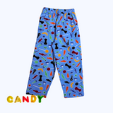 Blue Candies Full Sleeve Kids Co-ord Set (Unisex) - Pant with Single Side Packet