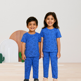 Pokemon Print Kids Coords (Unisex) - Half Sleeve T-Shirt and Full Pant