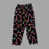 Christmas Candy Cane Print Half Sleeve Kids Coords (Unisex)