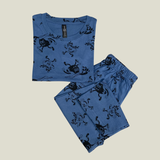 Disney Walking Cup Kids Coords Set (Unisex) - Half Sleeve TShirt and Pant