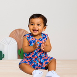 Dreamy Ira Jabla Set | Sleevelelss Jabla Co-ord Set
